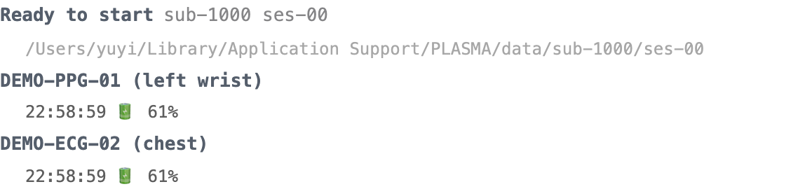 Memo panel after Initialize